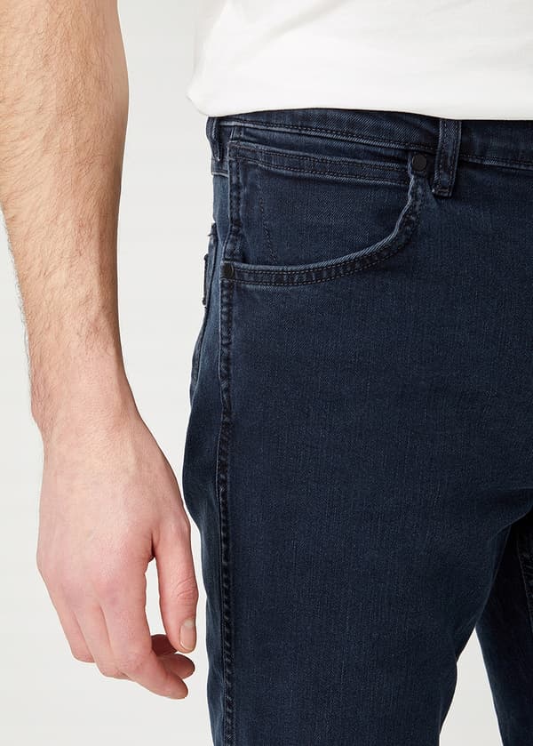 Wrangler GREENSBORO Jernblå Marineblå DENIM W40 L36
