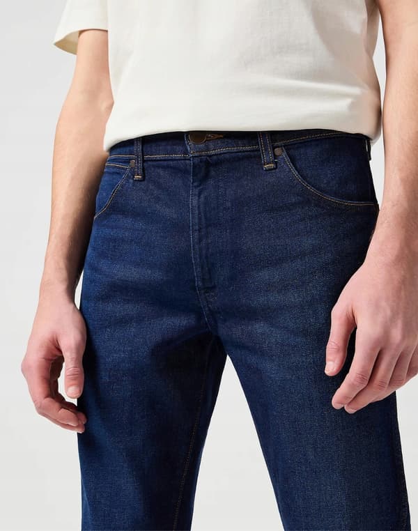 Wrangler LARSTON SLIM TAPERED Landed TAPERED NAVY DENIM W33 L36