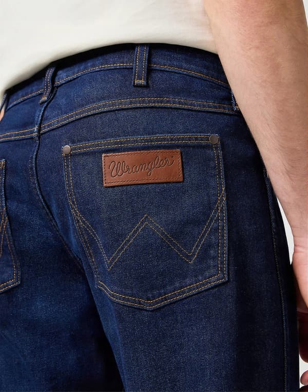 Wrangler LARSTON SLIM TAPERED Landed TAPERED NAVY DENIM W33 L36