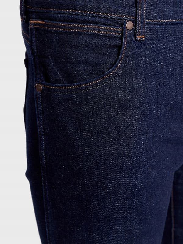 Wrangler LARSTON SLIM Day Drifter TAPERED NAVY DENIM W33 L36