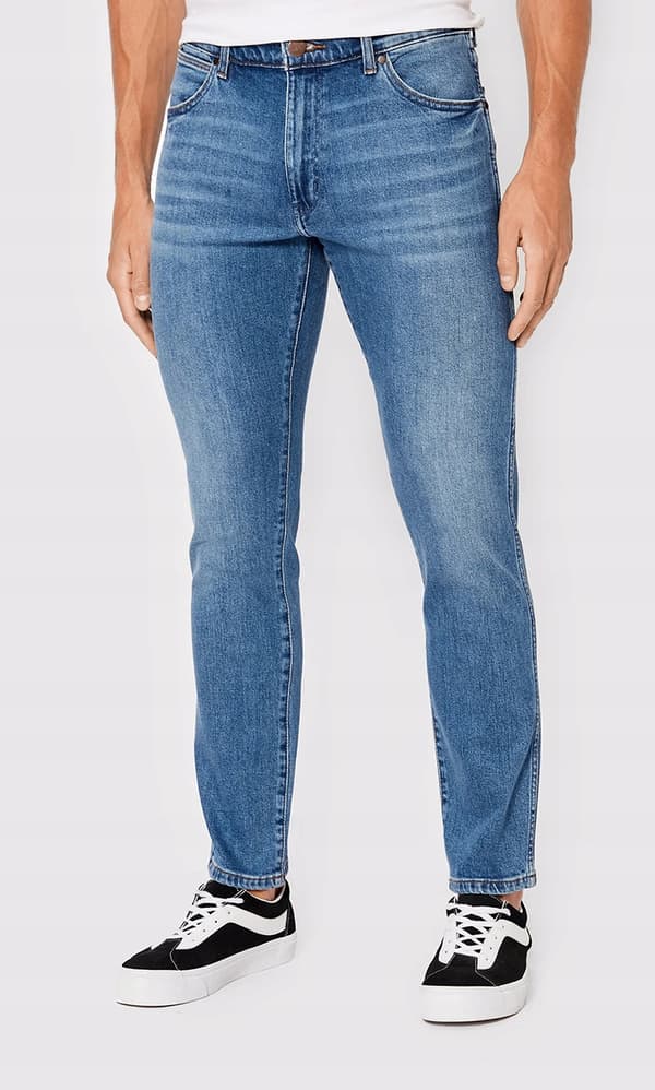 Wrangler LARSTON SLIM TAPERED Uusi suosikki TAPERED BLUE -FARKUT W34 L36