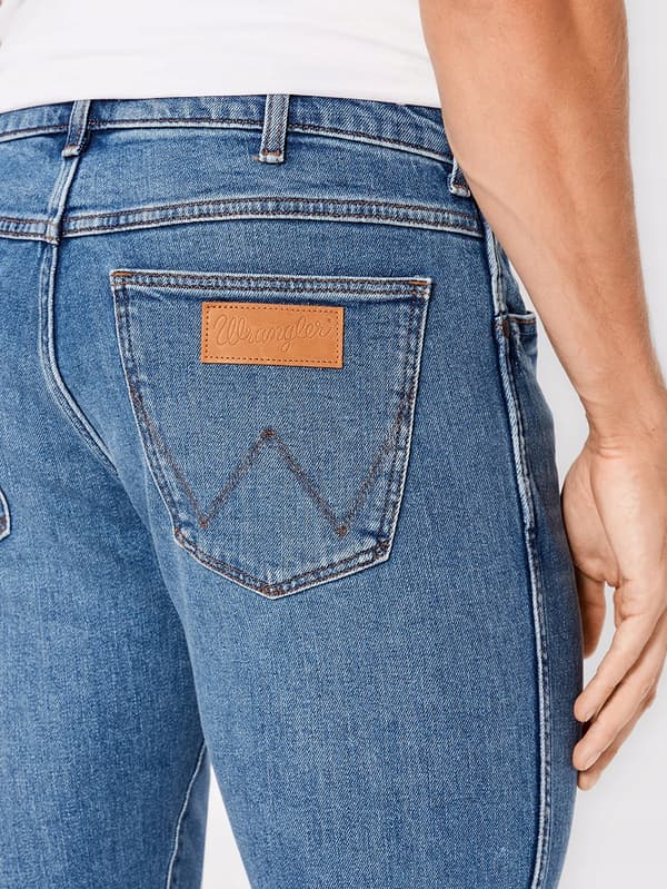 Wrangler LARSTON SLIM TAPERED Uusi suosikki TAPERED BLUE -FARKUT W34 L36