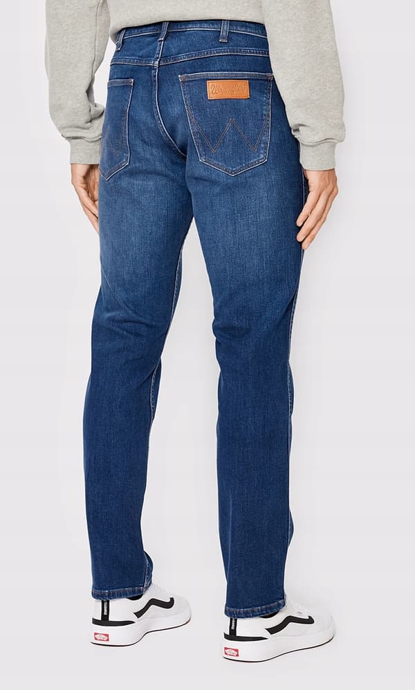 Wrangler Greensboro Heartbreaker Straight Dark Denim W36 L34