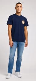 Pikkukuva 5 / 8: Lee BROOKLYN STRAIGHT Williamsburg CLASSIC LIGHT SOFT DENIM W36 L30