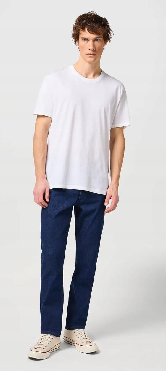 Wrangler 11MWZ ORIGINAL SLIM Rinse FITTED MARINBLÅ DENIM W33 L34