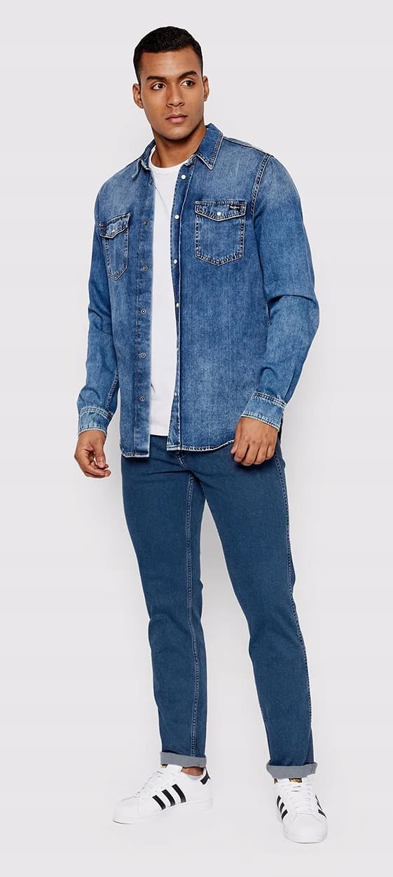 Wrangler Greensboro The Stone Ride Simple Dark Denim W40 L36
