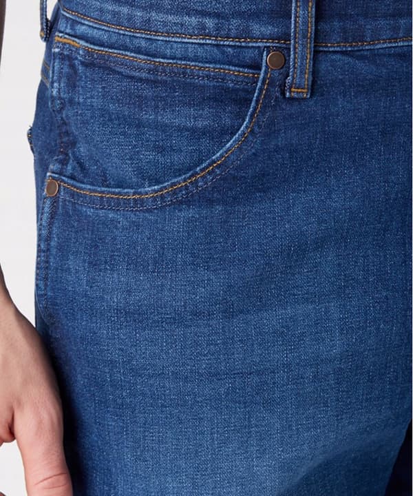 Wrangler RIVER TRUE TAPERED Far Away KLASSISK TAPERED MÖRK DENIM W34 L30