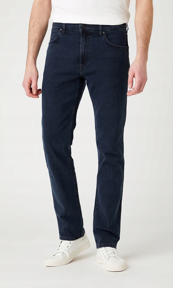 Wrangler GREENSBORO Iron Blue NAVY DENIM W42 L30