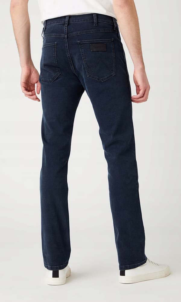 Wrangler GREENSBORO Iron Blue NAVY DENIM W42 L30