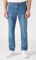 Pikkukuva 3 / 7: Wrangler RIVER TRUE TAPERED Octane SLIGHTLY TAPERED COMFORTBLUE DENIM W32 L32