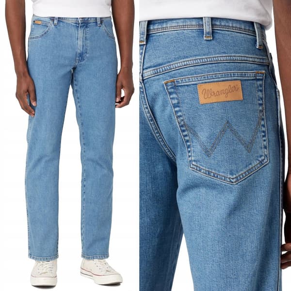 Wrangler TEXAS AUTHENTIC STRAIGHT Wrango SINISET FARKUT W38 L32