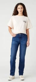 Pikkukuva 5 / 7: Wrangler STRAIGHT Dita STRAIGHT HIGH WAIST DARK DENIM W27 L32