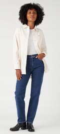 Pikkukuva 5 / 7: Wrangler STRAIGHT Dark Turn STRAIGHT HIGH WAIST DARK DENIM W28 L34