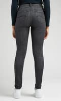 Pikkukuva 4 / 8: Lee SCARLETT HIGH Middle of the Night SKINNY HIGH WAIST GREY DENIM W28 L33