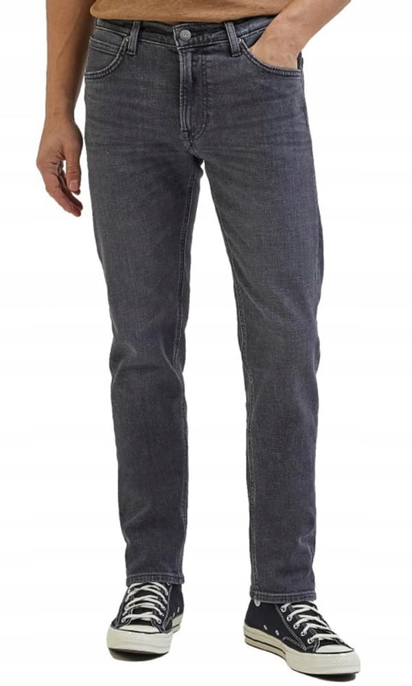 Lee DAREN REGULAR RAKA Worn in Shadow GRÅ JEANS W38 L32