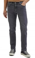 Miniatyrbild 3 av 8: Lee DAREN REGULAR RAKA Worn in Shadow GRÅ JEANS W38 L32