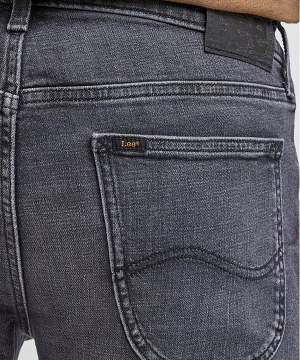 Lee DAREN REGULAR RAKA Worn in Shadow GRÅ JEANS W38 L32