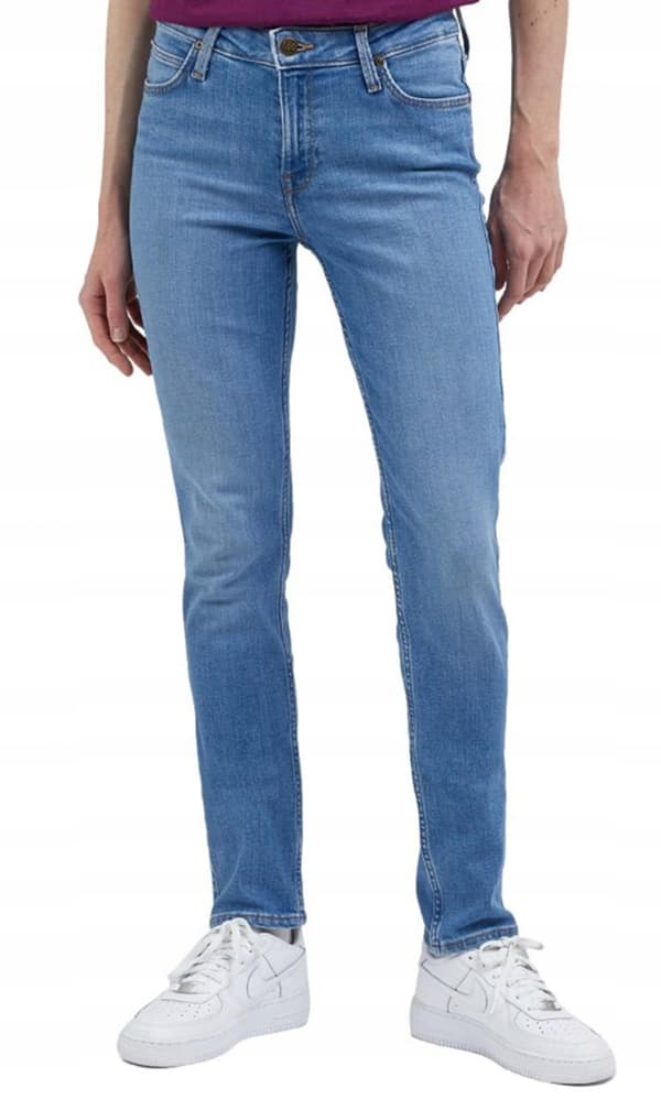 Lee ELLY SLIM Majestic Wave FIT BLÅ JEANS W31 L31