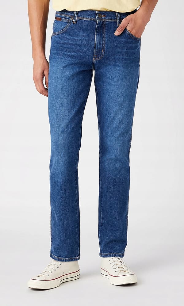 Wrangler Texas Authentic Raka Game On Mörka Jeans W34 L32