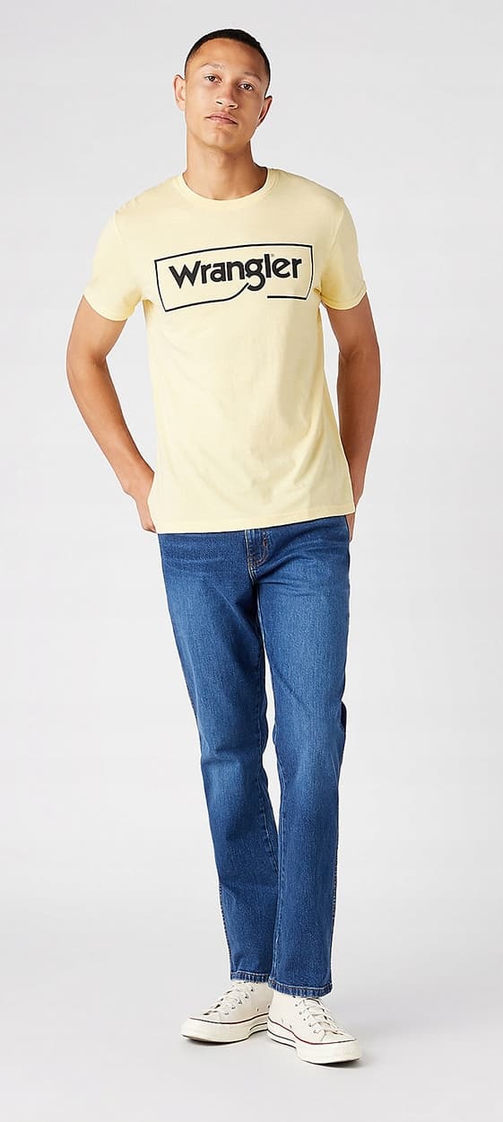 Wrangler Texas Authentic Raka Game On Mörka Jeans W34 L32