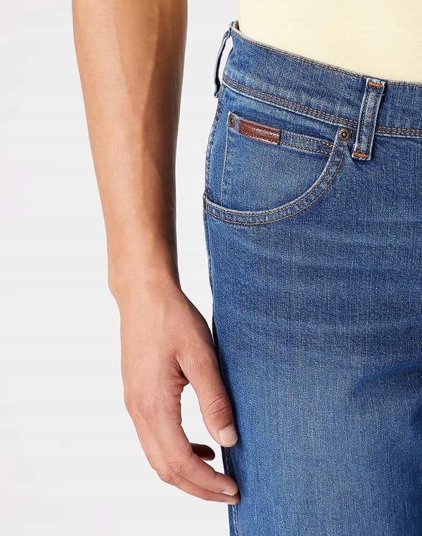 Wrangler Texas Authentic Raka Game On Mörka Jeans W34 L32