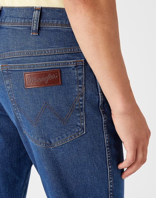 Wrangler Texas Authentic Raka Game On Mörka Jeans W34 L32