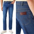 Miniatyrbild 1 av 7: Wrangler Texas Authentic Raka Game On Mörka Jeans W34 L32
