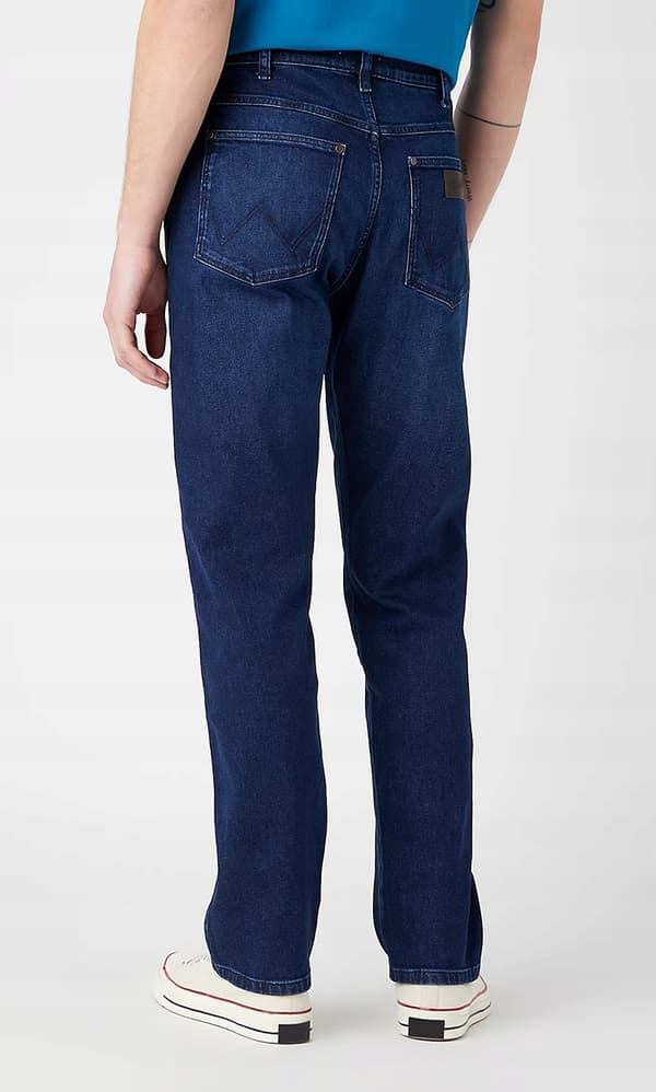Wrangler FRONTIER RELAXED Launch Pad MÖRK DENIM LOOSE FIT W34 L32