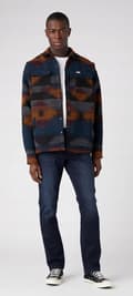 Pikkukuva 5 / 7: Wrangler RIVER Dusky Night 365 LÄMMIN CLASSIC TAPERED DARK DENIM W33 L30