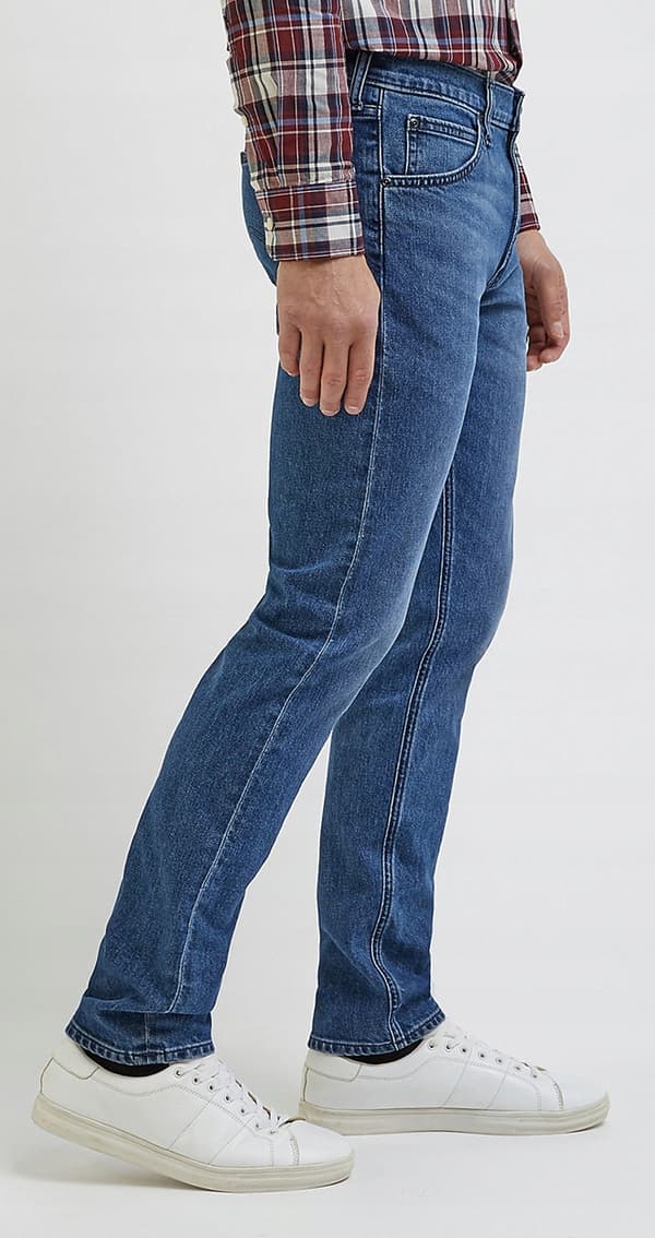 Lee DAREN ZIP FLY REGULAR Mid Winter ENKLE SUPER JEANS W32 L32