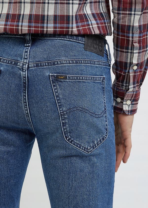 Lee DAREN ZIP FLY REGULAR Mid Winter ENKLE SUPER JEANS W32 L32