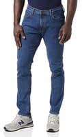 Miniatyrbillede 3 af 8: Lee LUKE SLIM Mid Stonewash SKINNY JEANS W31 L32