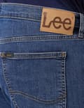 Miniatyrbillede 7 af 8: Lee LUKE SLIM Mid Stonewash SKINNY JEANS W30 L32