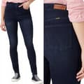 Miniatyrbild 1 av 7: Wrangler SKINNY Coldspring HIGH WAIST SKINNY MÖRK DENIM W28 L32