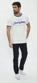Pikkukuva 5 / 7: Lee DAREN ZIP FLY REGULAR STRAIGHT Rinse NOBLE NAVY DENIM W46 L34