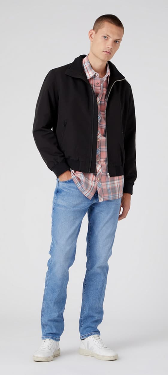 Wrangler LARSTON SLIM TAPERED Cool Twist W38 L34