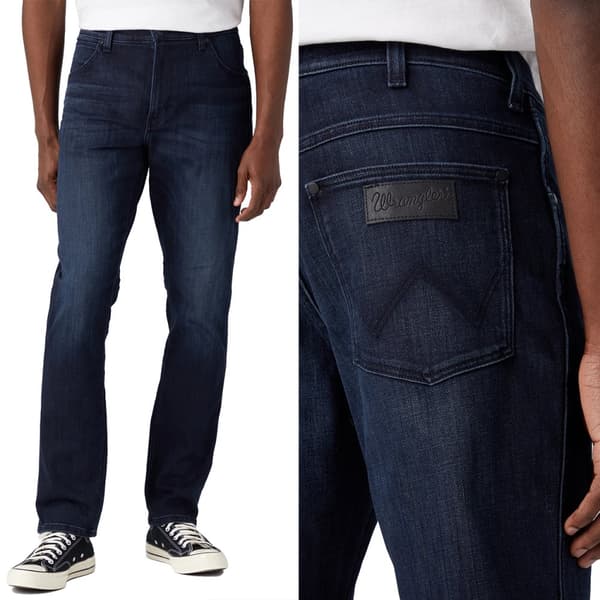 Wrangler RIVER Dusky Night 365 LÄMMIN CLASSIC TAPERED DARK DENIM W32 L32