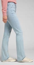 Miniatyrbild 6 av 7: Lee LEGENDARY BOOTCUT Extreme Light UTSVÄNGD HIGH WAIST LIGHT W28 L33