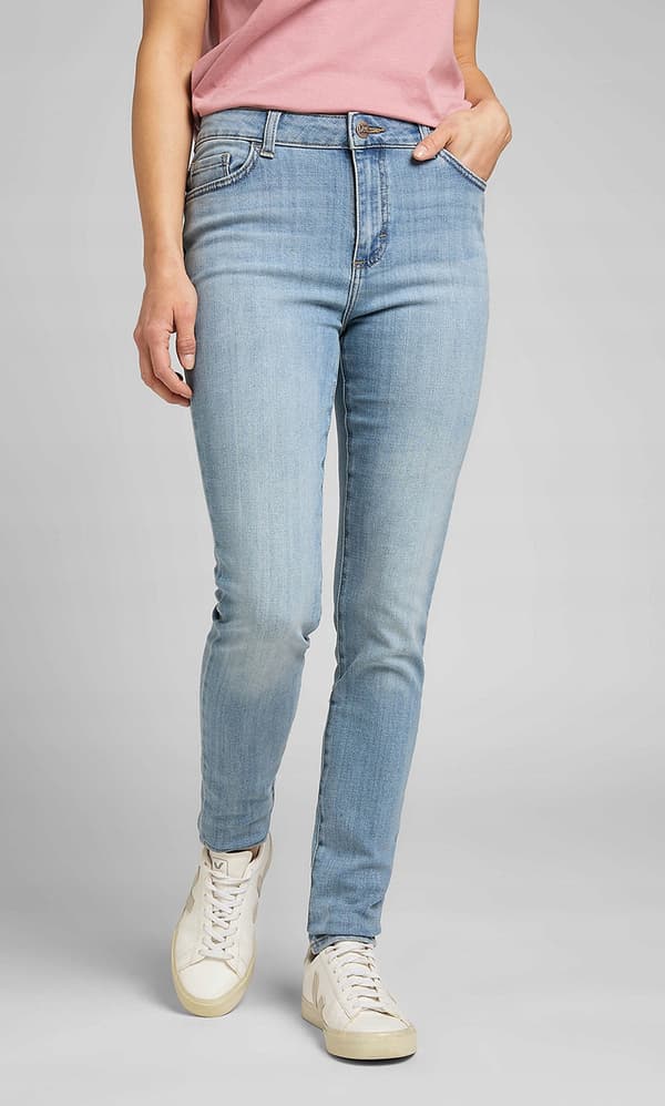 Lee LEGENDAARISET SKINNY SLIM FIT Solstice -FARKUT, SINISET, N27 L33