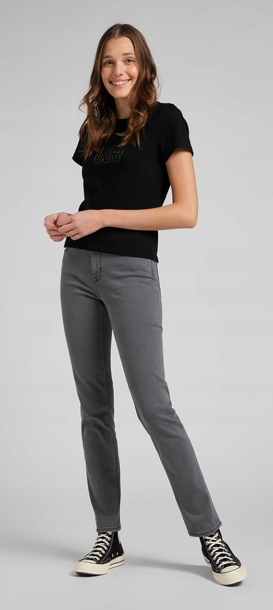 Lee ELLY SLIM Grey Rylee STRAIGHT FITTED HARMAA FARKUT W32 L31