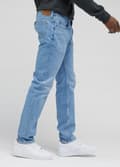 Pikkukuva 6 / 8: Lee RIDER SLIM Light Seabreeze FITTED TAPERED JEANS -farkut, koko 38, pituus 34