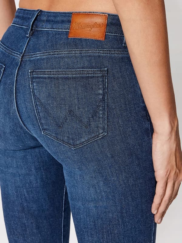 Wrangler SKINNY Good Life INDIGOOD SKINNY MÖRK DENIM W29 L32