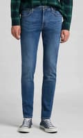 Pikkukuva 3 / 8: Lee MALONE SKINNY Käytetty SOFT STRETCH BLUE DENIM W33 L34