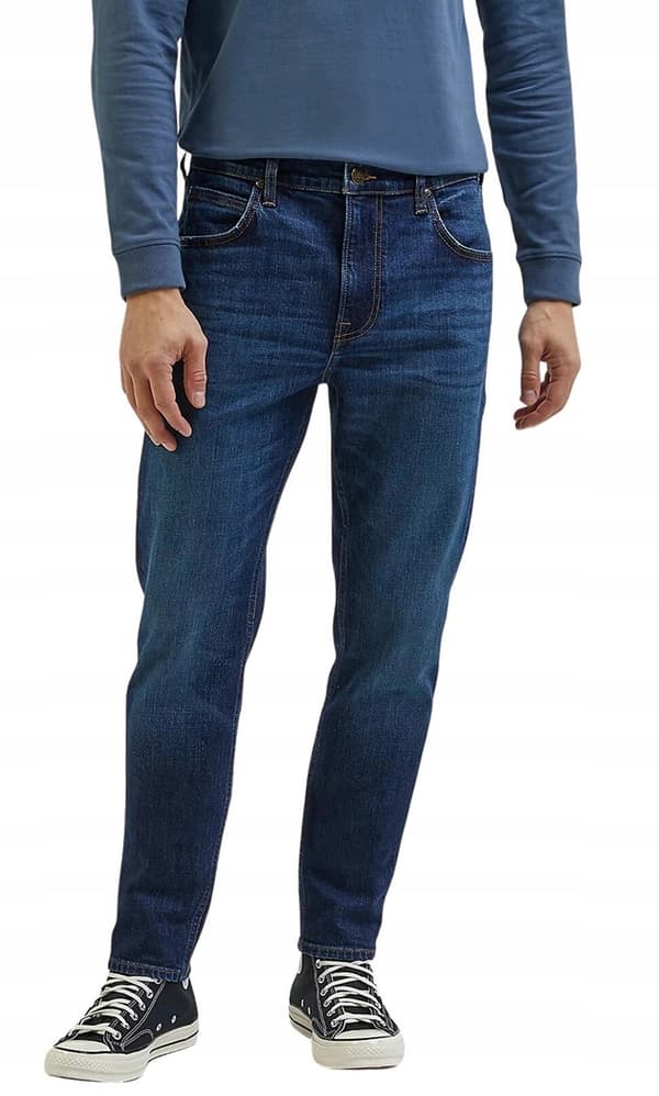 Lee AUSTIN REGULAR TAPERED Hero INDIGOOD SUPERFABRICATED DARK DENIM W32 L34