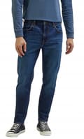 Miniatyrbild 3 av 8: Lee AUSTIN REGULAR TAPERED Hero INDIGOOD SUPERFABRICATED DARK DENIM W32 L34