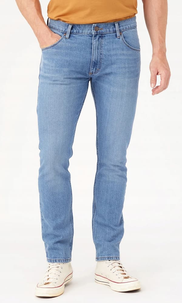 Wrangler SLIM Great Blue FITTED JEANS WILD BOOTS W36 L34