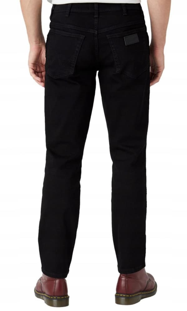 Wrangler TEXAS SLIM Black Valley SVART W48 L34