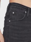Miniatyrbild 6 av 8: Lee SCARLETT HIGH Tingled Black SKINNY HIGH WAIST SVART GRÅ DENIM W26 L29