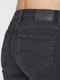 Miniatyrbild 7 av 8: Lee SCARLETT HIGH Tingled Black SKINNY HIGH WAIST SVART GRÅ DENIM W26 L29
