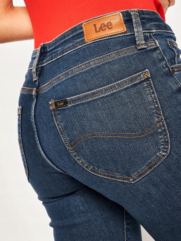 Lee SCARLETT SKINNY Dark Ulrich SKINNY DARK DENIM W29 L33